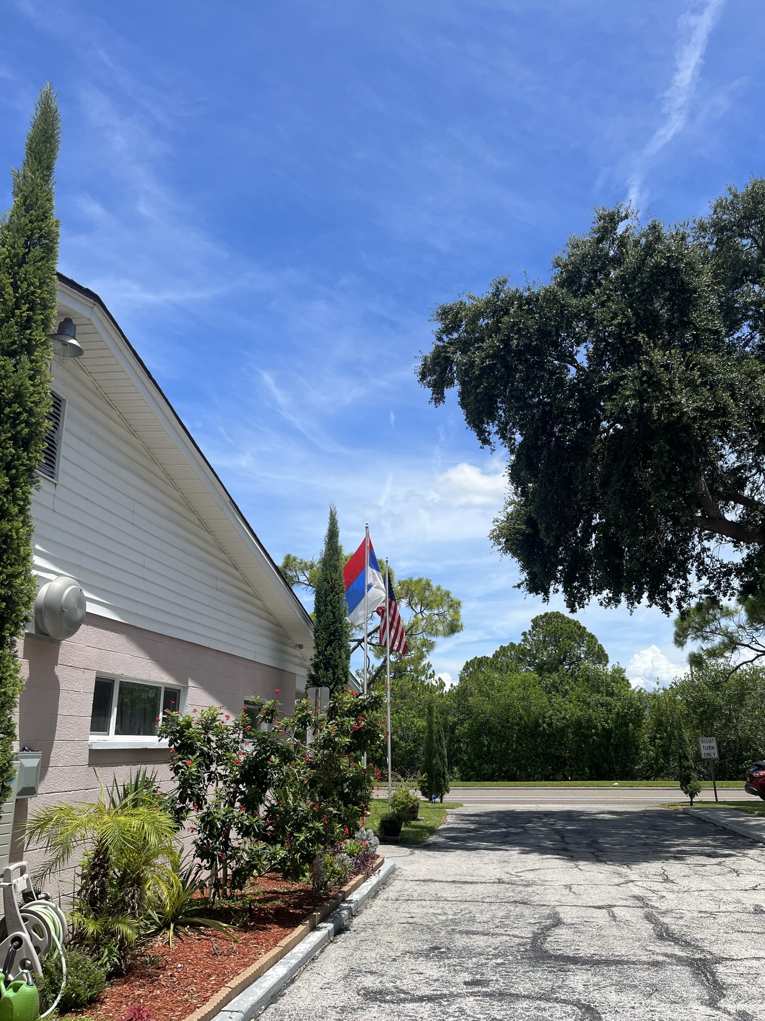 Church Hall exterior painting