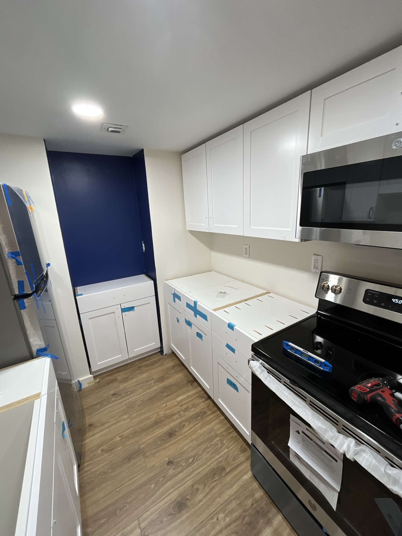 Green unit kitchen project